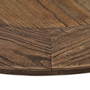 Farm House 140cm Round Dining Table-Dovetailed &amp; Doublestitched