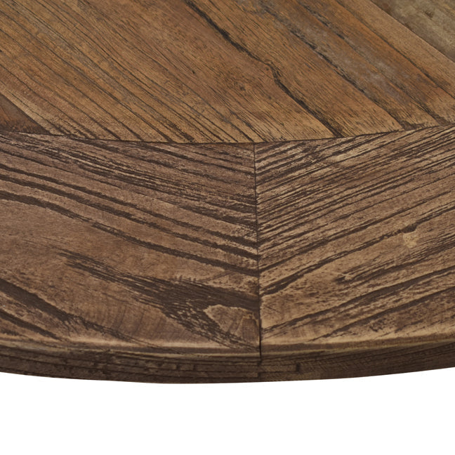 Farm House 140cm Round Dining Table-Dovetailed &amp; Doublestitched