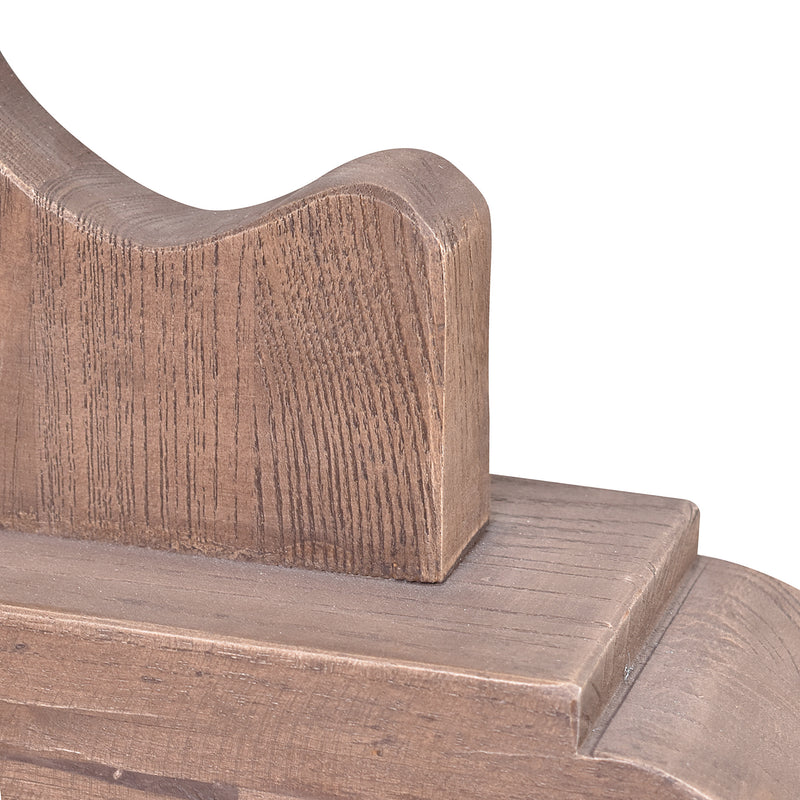 Farm House 180cm Recycled Timber Round Dining Table-Dovetailed &amp; Doublestitched