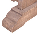 Farm House 180cm Recycled Timber Round Dining Table-Dovetailed &amp; Doublestitched