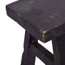 Farmer Baby Stool - Black-Dovetailed &amp; Doublestitched