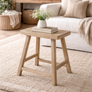 Farmer Elm Stool-Dovetailed &amp; Doublestitched