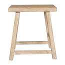Farmer Elm Stool-Dovetailed &amp; Doublestitched