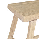 Farmer Elm Stool-Dovetailed &amp; Doublestitched