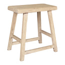 Farmer Elm Stool-Dovetailed &amp; Doublestitched