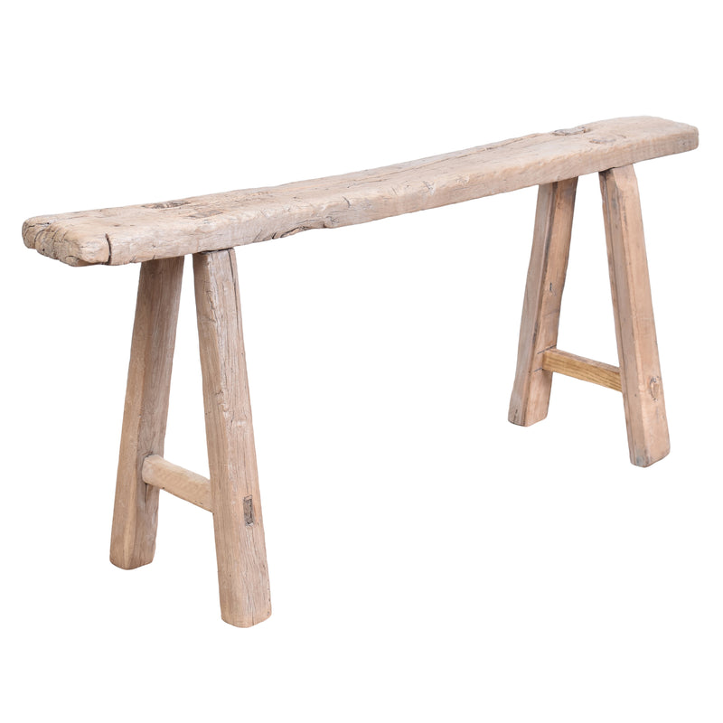 Farmer Narrow Bench-Dovetailed &amp; Doublestitched