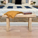 Farmer Recycled Timber Bench 100-Dovetailed &amp; Doublestitched