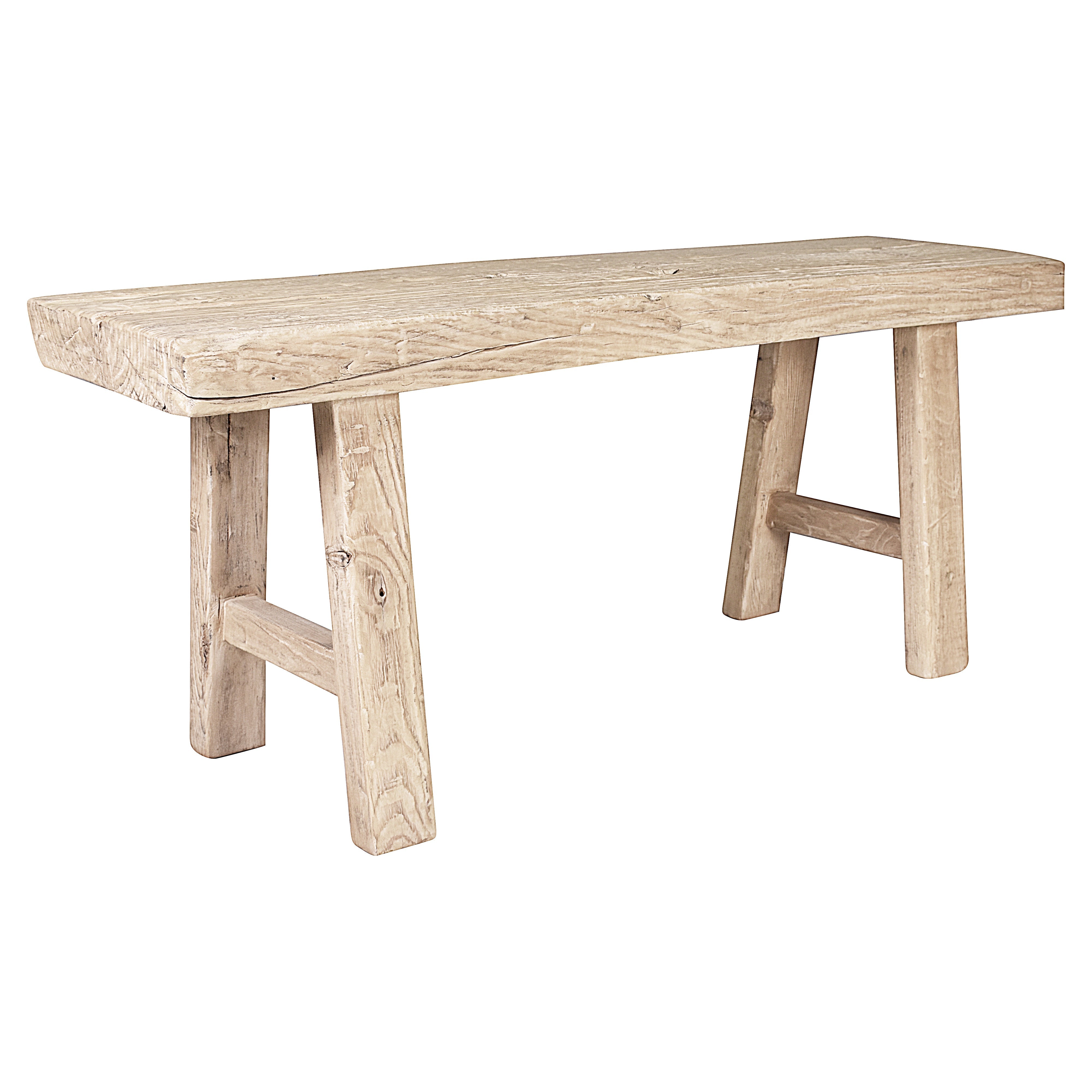 Farmer Recycled Timber Bench 100