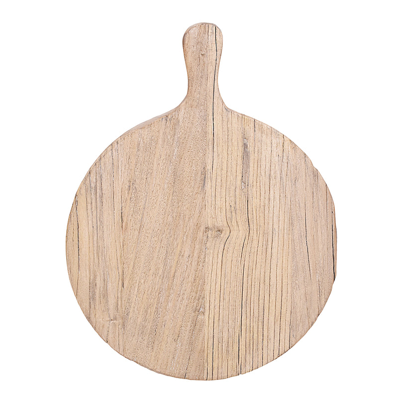 Farmer Round Elm Board 35x35-Dovetailed &amp; Doublestitched