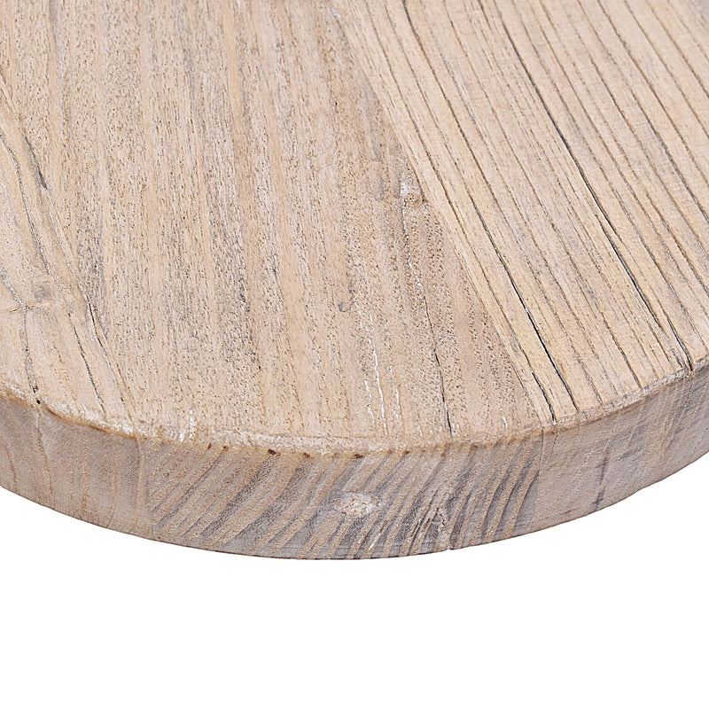 Farmer Round Elm Board 35x35-Dovetailed &amp; Doublestitched