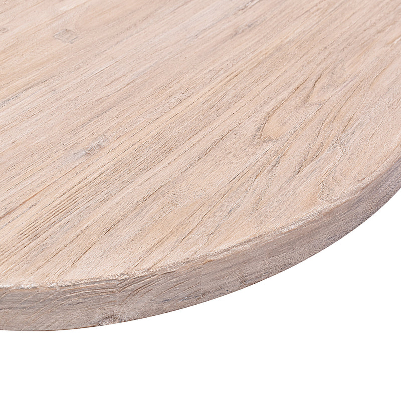 Farmer Round Elm Board 65x65-Dovetailed &amp; Doublestitched