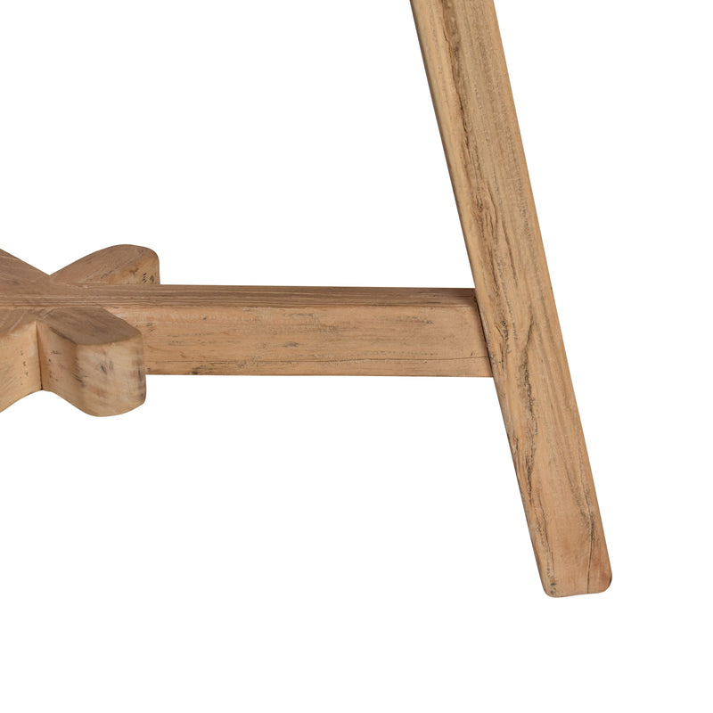Farmer Side Table - Natural-Dovetailed &amp; Doublestitched