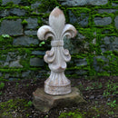 Fleur De Lis Statue 57cm-Dovetailed &amp; Doublestitched
