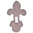 Fleur De Lis Wall Art 42cm-Dovetailed &amp; Doublestitched