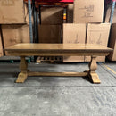 Florentine Extension Dining Table 2.1m - 3.1m - SYDNEY DELIVERY ONLY-Dovetailed &amp; Doublestitched