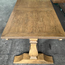 Florentine Extension Dining Table 2.1m - 3.1m - SYDNEY DELIVERY ONLY-Dovetailed &amp; Doublestitched