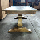 Florentine Extension Dining Table 2.1m - 3.1m - SYDNEY DELIVERY ONLY-Dovetailed &amp; Doublestitched