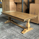 Florentine Extension Dining Table 2.1m - 3.1m - SYDNEY DELIVERY ONLY-Dovetailed &amp; Doublestitched