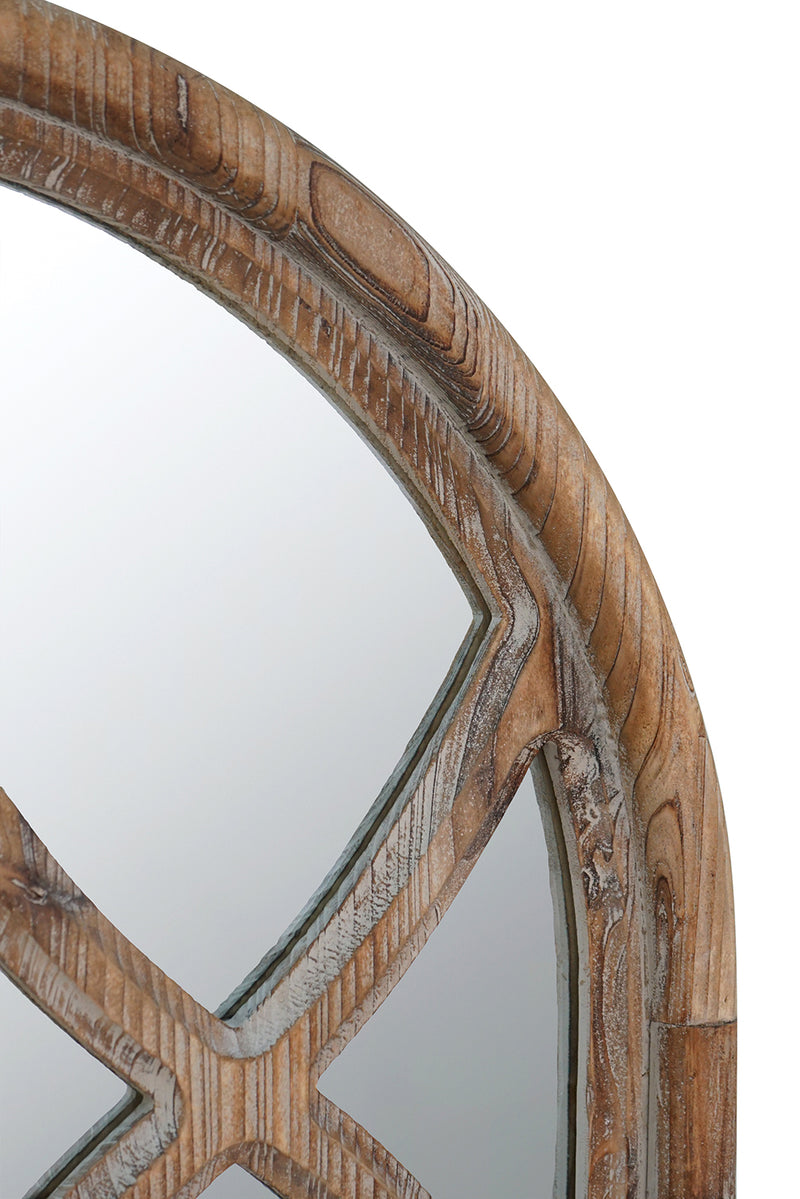 French Arch Floor Mirror-Dovetailed &amp; Doublestitched