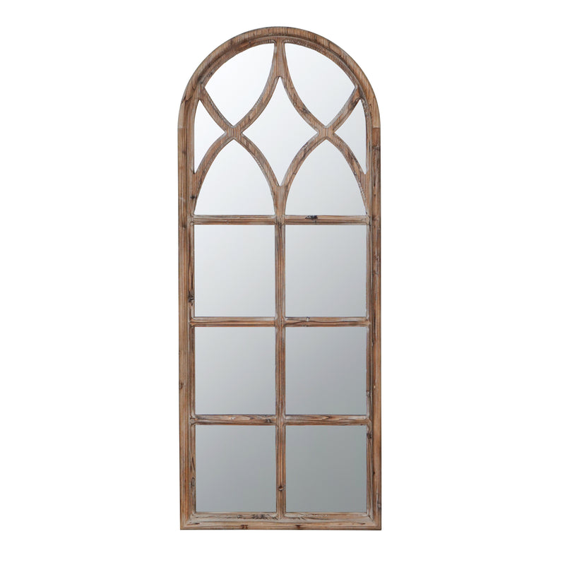 French Arch Floor Mirror-Dovetailed &amp; Doublestitched