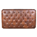 GG Leather Coffee Table-Dovetailed &amp; Doublestitched