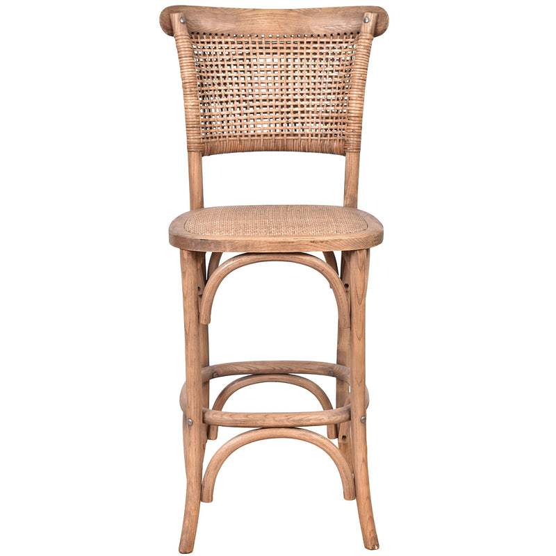 Gabrielle Counter Stool Natural-Dovetailed &amp; Doublestitched