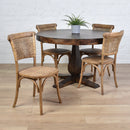 Gabrielle Recycled Oak Dining Chair Natural-Dovetailed &amp; Doublestitched