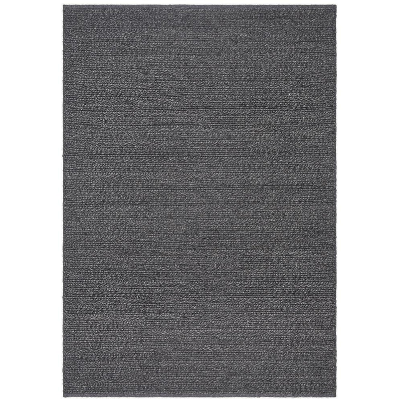 Harvest 801 Charcoal Rug 2.25x1.55-Dovetailed &amp; Doublestitched