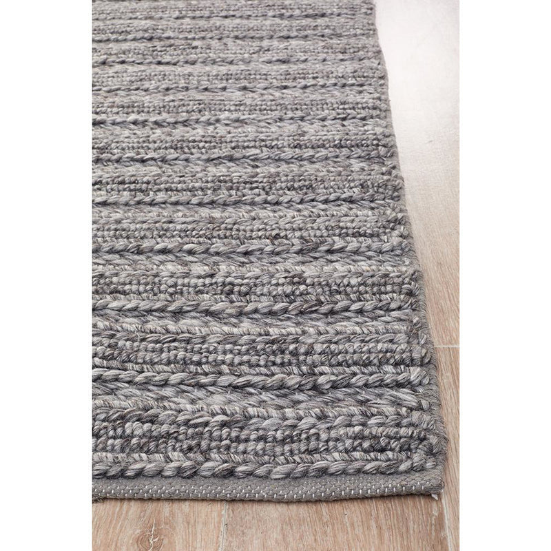 Harvest 801 Steel Rug 2.25x1.55-Dovetailed &amp; Doublestitched