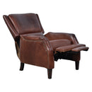 Hayes Vintage Leather Recliner-Dovetailed &amp; Doublestitched