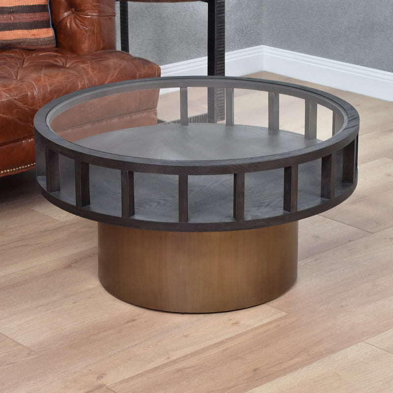 Hector Coffee Table-Dovetailed &amp; Doublestitched