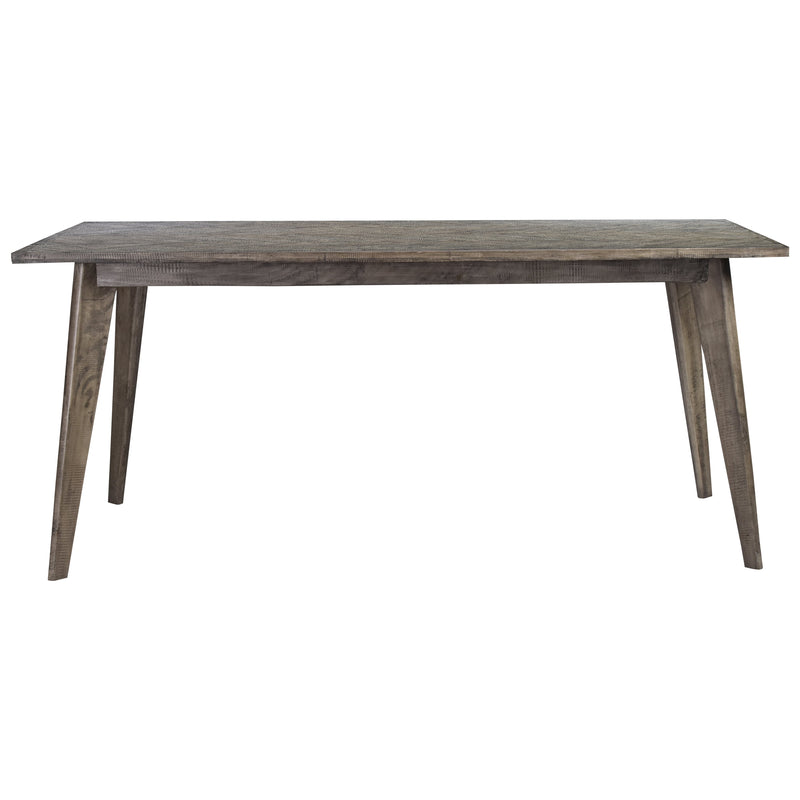 Herringbone 180cm Grey Dining Table-Dovetailed &amp; Doublestitched