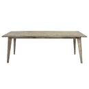 Herringbone 220cm Dining Table-Dovetailed &amp; Doublestitched