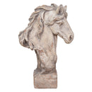 Horse Head Statue-Dovetailed &amp; Doublestitched