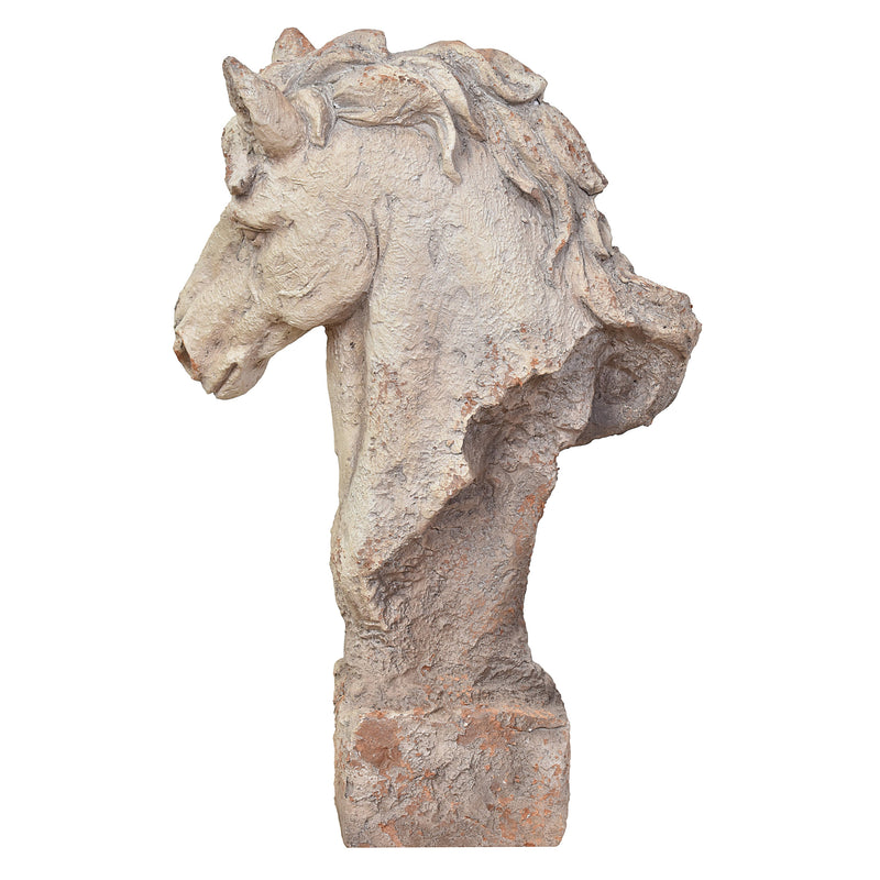 Horse Head Statue-Dovetailed &amp; Doublestitched
