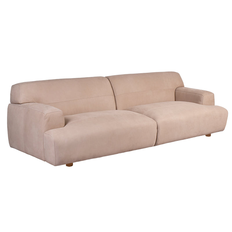 Hudson 4 Seater Sofa In Smoke-Dovetailed &amp; Doublestitched