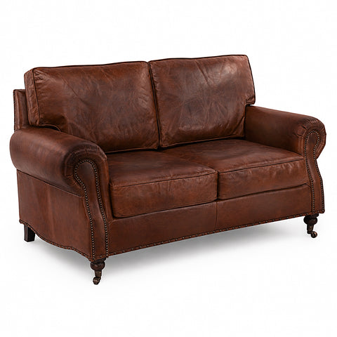 Hyde Vintage Leather 2 Seater Sofa