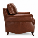 Hyde Vintage Leather Armchair-Dovetailed &amp; Doublestitched
