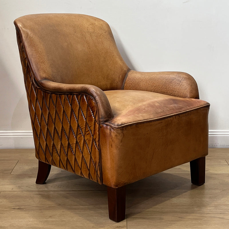 Denwick Antique Leather Armchair