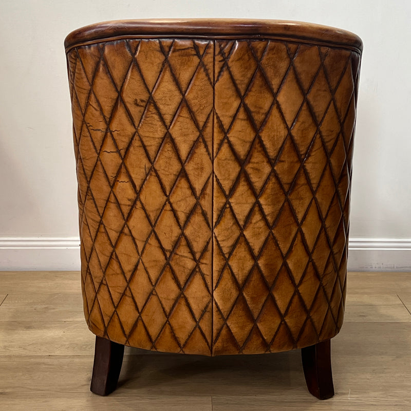 Denwick Antique Leather Armchair