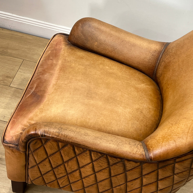 Denwick Antique Leather Armchair