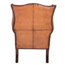 Irving Antique Leather Armchair-Dovetailed &amp; Doublestitched