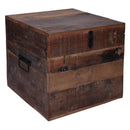 Jaipur Recycled Timber Storage Trunk-Dovetailed &amp; Doublestitched