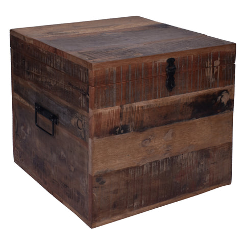 Jaipur Recycled Timber Storage Trunk