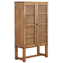 Java Rattan Cabinet in Light Tobacco-Dovetailed &amp; Doublestitched