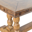 Jocelyn Double Pedestal Dining Table-Dovetailed &amp; Doublestitched