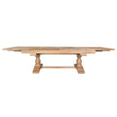 Josephine Oak Double Extension Dining Table-Dovetailed &amp; Doublestitched
