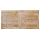 Josephine Oak Double Extension Dining Table-Dovetailed &amp; Doublestitched