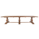 Juliet 3.5m Reclaimed Timber Dining Table-Dovetailed &amp; Doublestitched