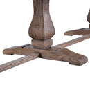 Juliet 3.5m Reclaimed Timber Dining Table-Dovetailed &amp; Doublestitched